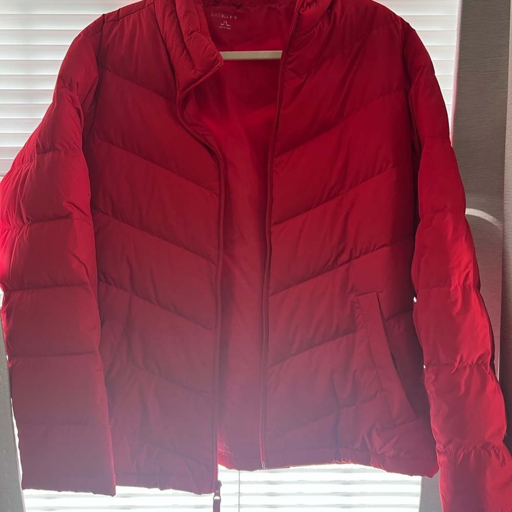 Land’s End Plus Size Puffer Jacket 1X